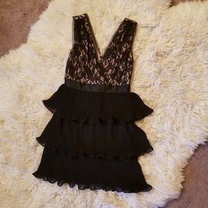 BCBG PARIS lace cocktail dress